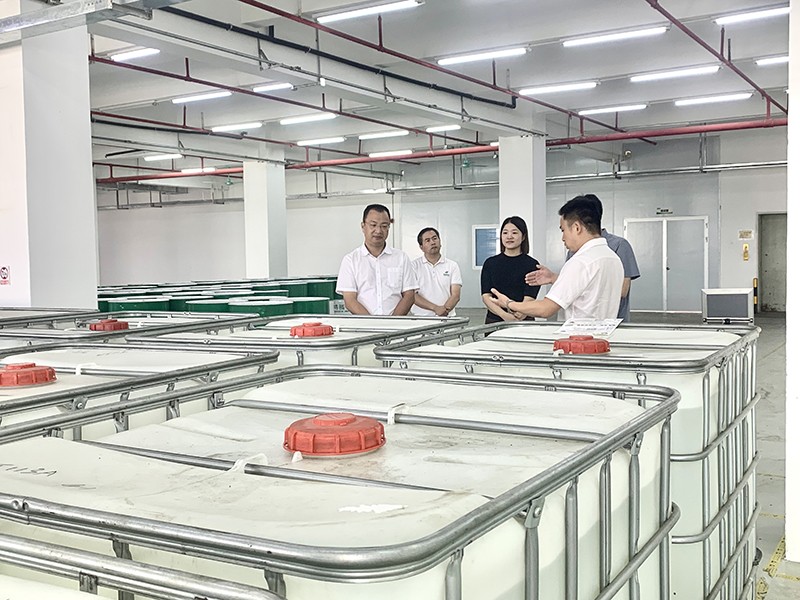 政企连心·共促发展|东莞市东城区政府领导莅临bwin必赢新材参观指导